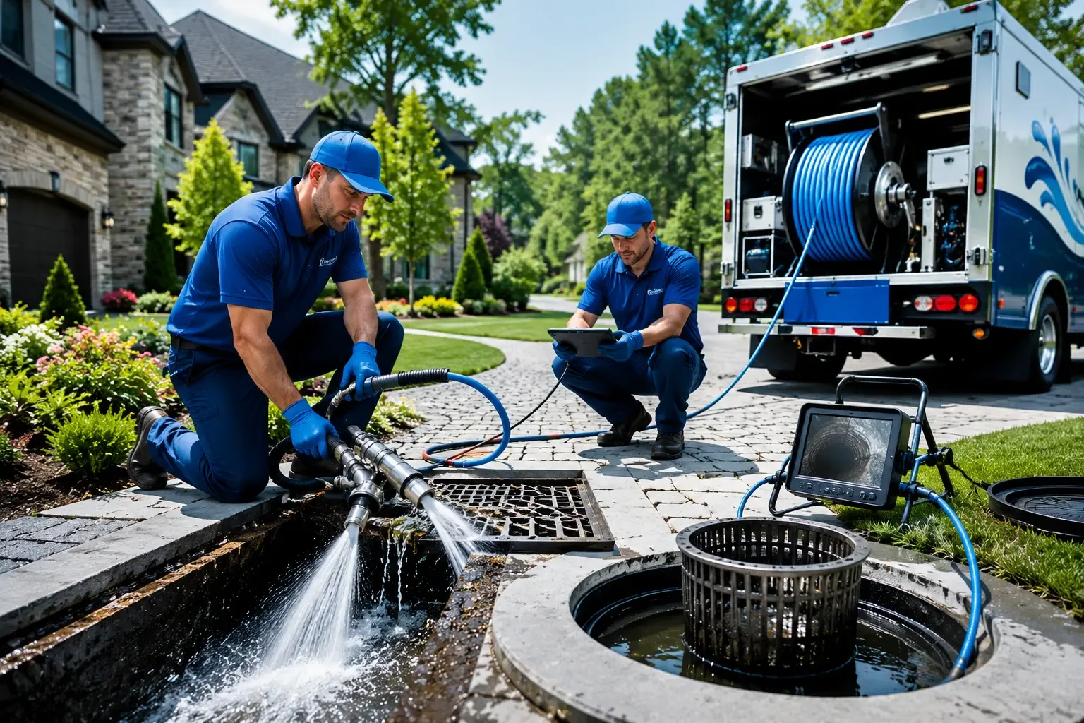 Local outdoor drain cleaning professionals in New Tripoli, PA