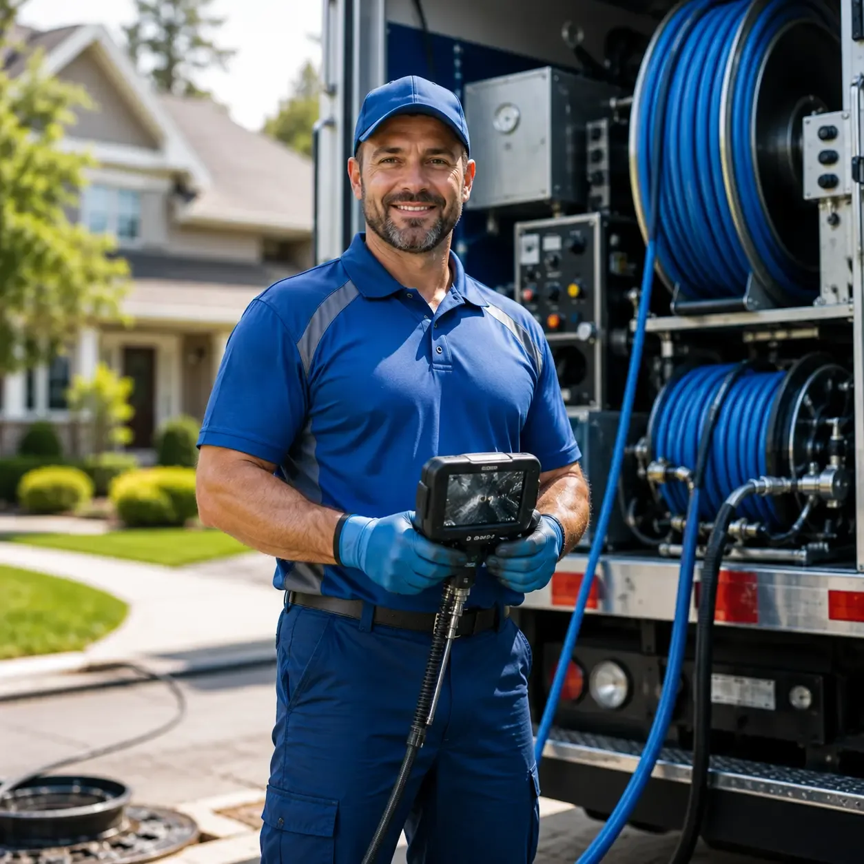 Local outdoor drain cleaning specialists in New Tripoli, PA